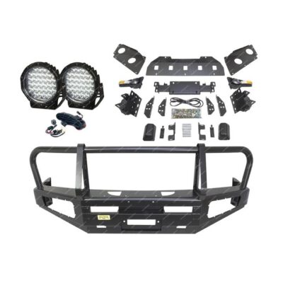 4X4FORCE Premium Armor 3 Loop Bullbar Lights for Nissan Navara D40 Thai 06-11