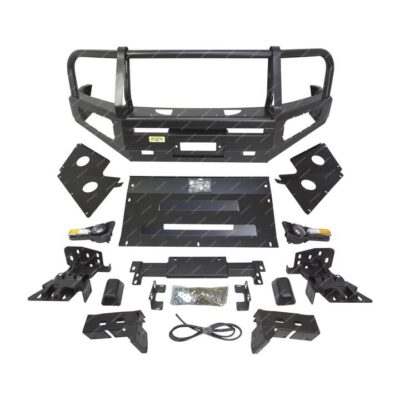 Premium Front Armor Bumper Bullbar with 3 Loop for Nissan Navara D40 Spain 11-On