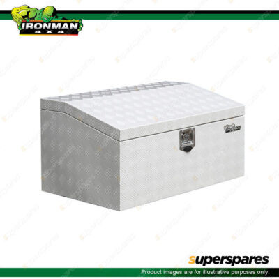 Ironman 4x4 Aluminium Low Profile Tool Box 950 x 600 x 500mm ITB003 Offroad 4WD