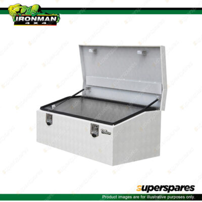 Ironman 4x4 Aluminium Low Profile Tool Box - 1250 x 600 x 500mm ITB004