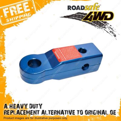 1 Pc Roadsafe Heavy Duty Rear Recovery Tow Hitch WLL 5000kgs Blue Alloy