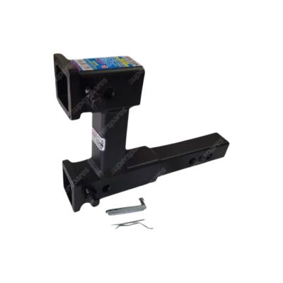 1 Pc Roadsafe Dual Hitch Receiver Extension 3500kg Tow Capacity Premium Quality