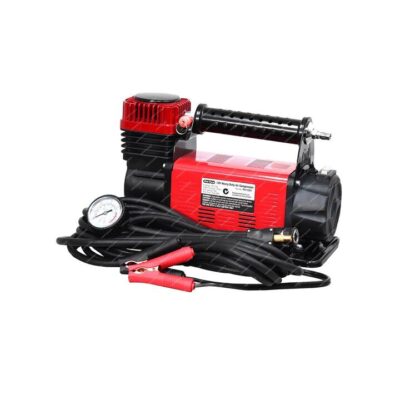 Pro-Tyre 12V 150psi Heavy Duty Air Compressor - 160LPM & 8m Solid Rubber Hose