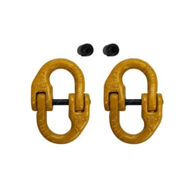 2 Pcs TAG Hammer Lock Chain Connector Kit - G80 8mm Working Load Limit 2T