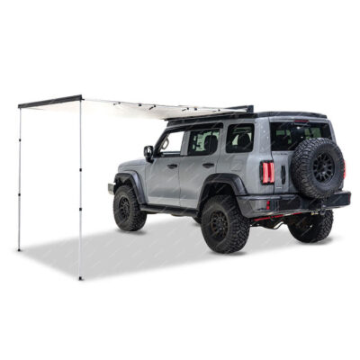 4X4FORCE 2.1mx2.5m Semi Automatic Side Awning Universal Cars 4WD Waterproof