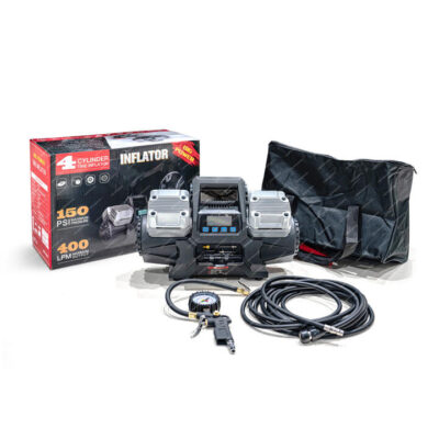 4X4FORCE V4 Air Compressor with Digital Gauge Power Tire Inflator