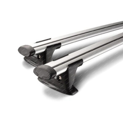 2 x Yakima ThruBar 135cm Silver S17Y - Roof Rack Bar Seamless Appearance