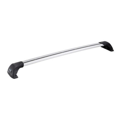Yakima Aero Flush Bar Silver 100cm Single - Roof Rack Bar Locks Securely