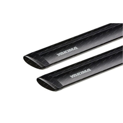 2 x Yakima JetStream Bars S/M 140cm Black - Aluminium Roof Rack Bar