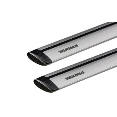 2 x Yakima JetStream Bars S/M 140cm Silver - Aluminium Roof Rack Bar