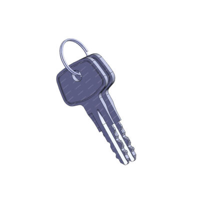 2 x Yakima JustClick and FoldClick Spare Keys NR806 - Includes 2 SKS Keys