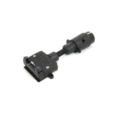 TAG Trailer Adapter - 7 Pin Large Round Plug to 7 Pin Flat Socket